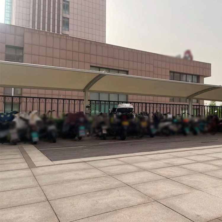 温州膜结构电动车棚